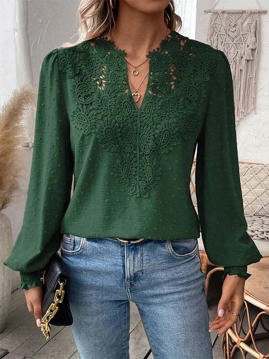 Charlene | Elegante Bluse mit eleganten Details