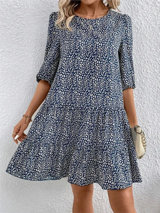 Inès | Fit-and-Flare-Blumenkleid