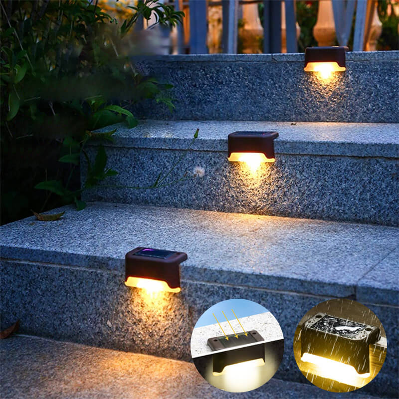 50% Rabatt | PureLight™️ Solar-Treppen-LED-Lichter-Set