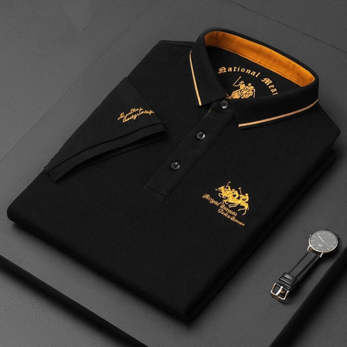 Valerio – Lässiges Polo in Premium-Qualität für einen Anlass