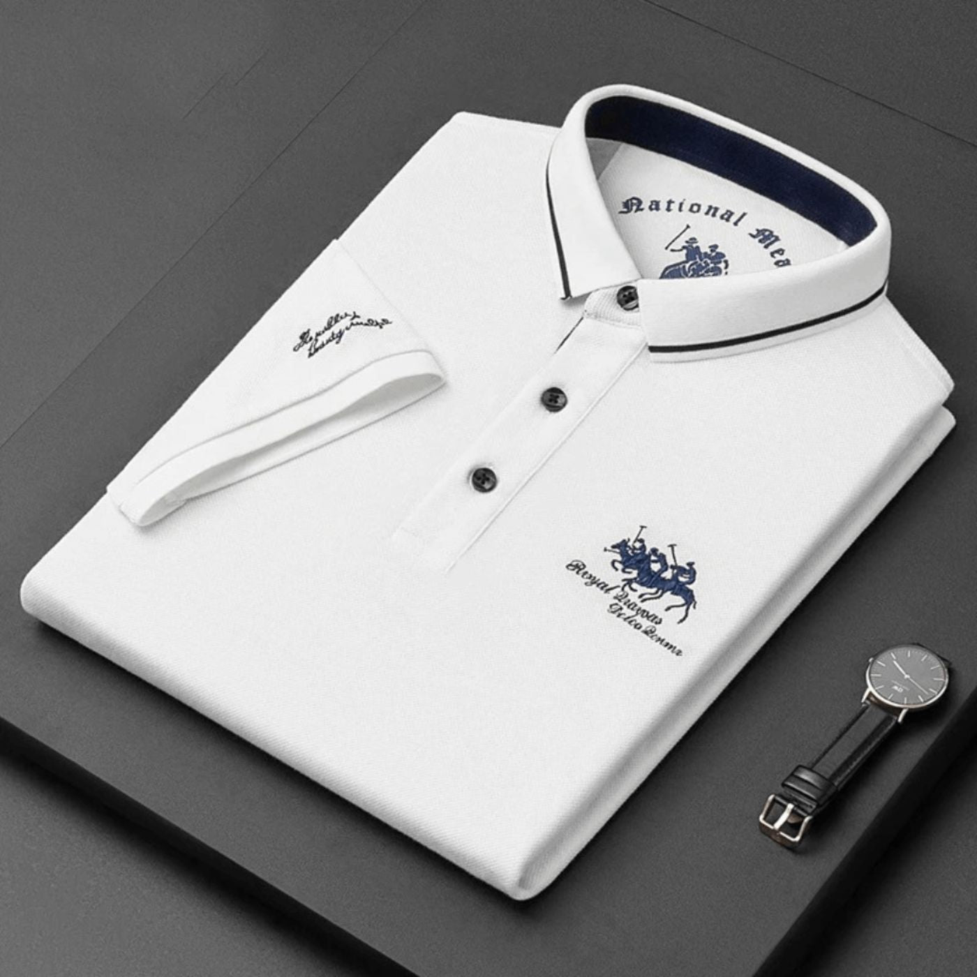 Valerio – Lässiges Polo in Premium-Qualität für einen Anlass