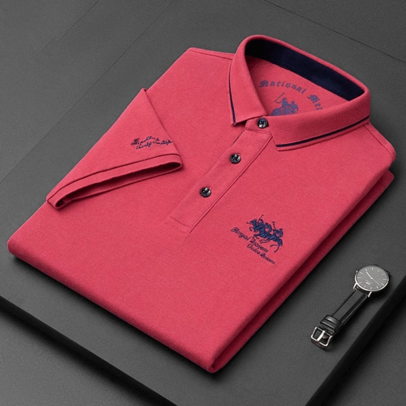 Valerio – Lässiges Polo in Premium-Qualität für einen Anlass