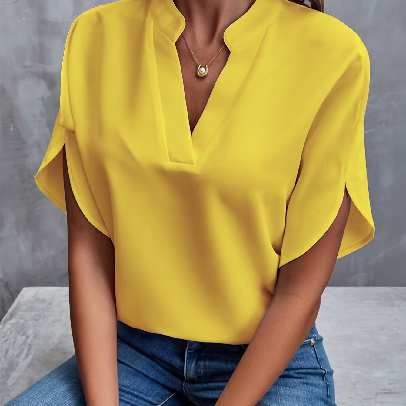 frida™ | Bluse mit ausgestellten Ärmeln