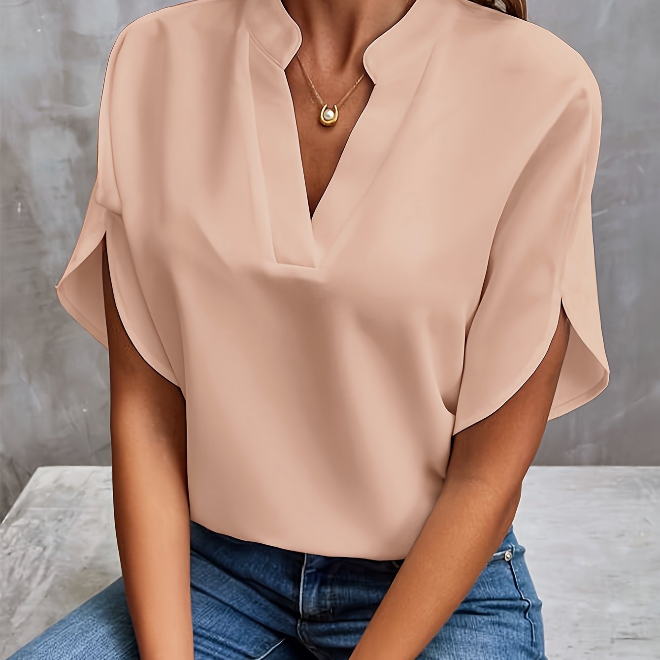 frida™ | Bluse mit ausgestellten Ärmeln