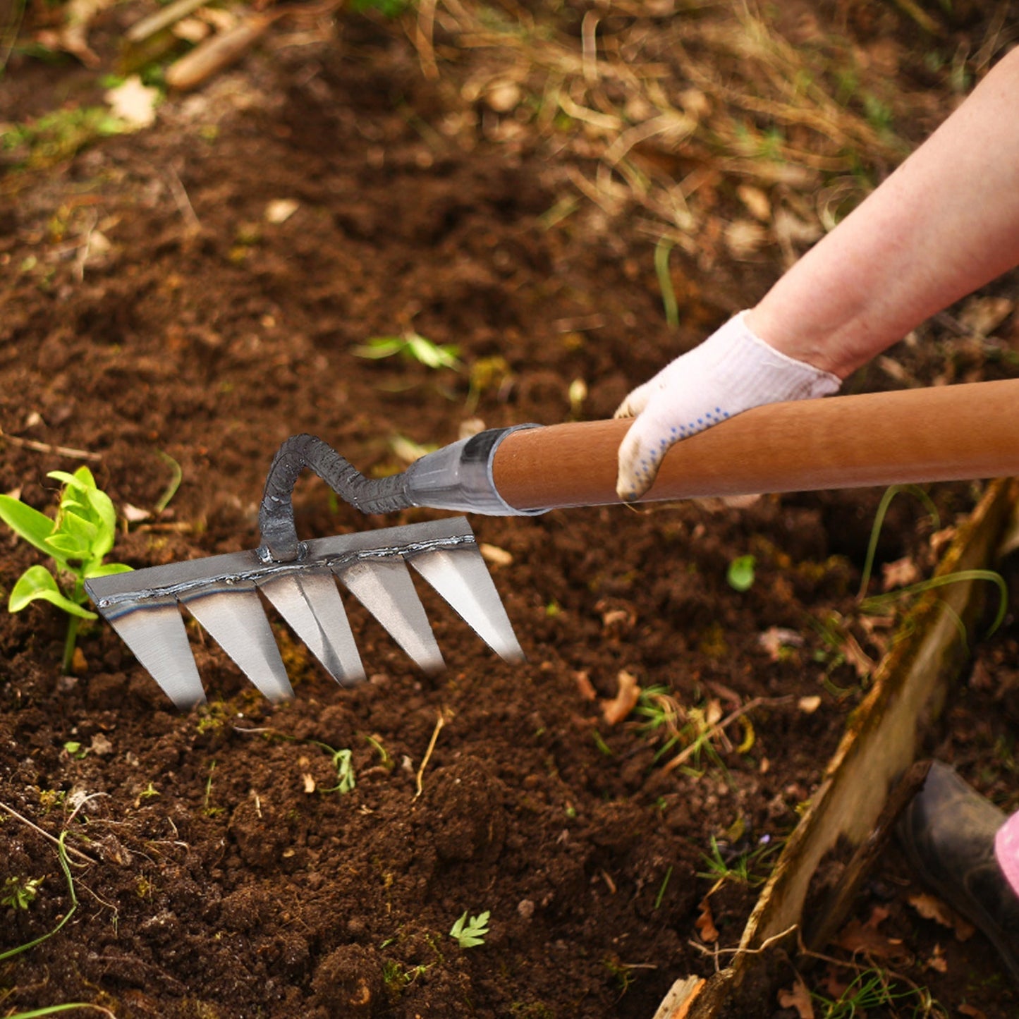 50% Rabatt | GardenRake™️ Unkrautharke Werkzeug