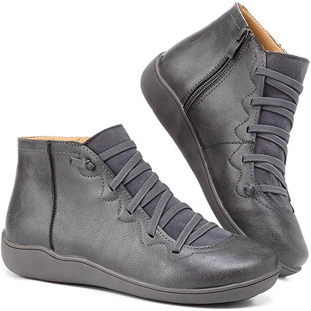 Talia – Bequeme Lederstiefeletten