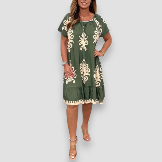 Alida | Geometrisches Kleid
