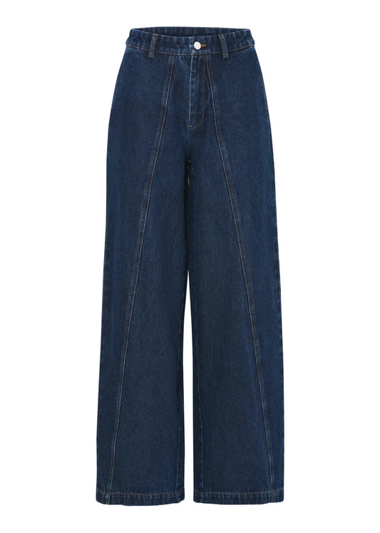 La Rouge Clara Hose Dark Denim