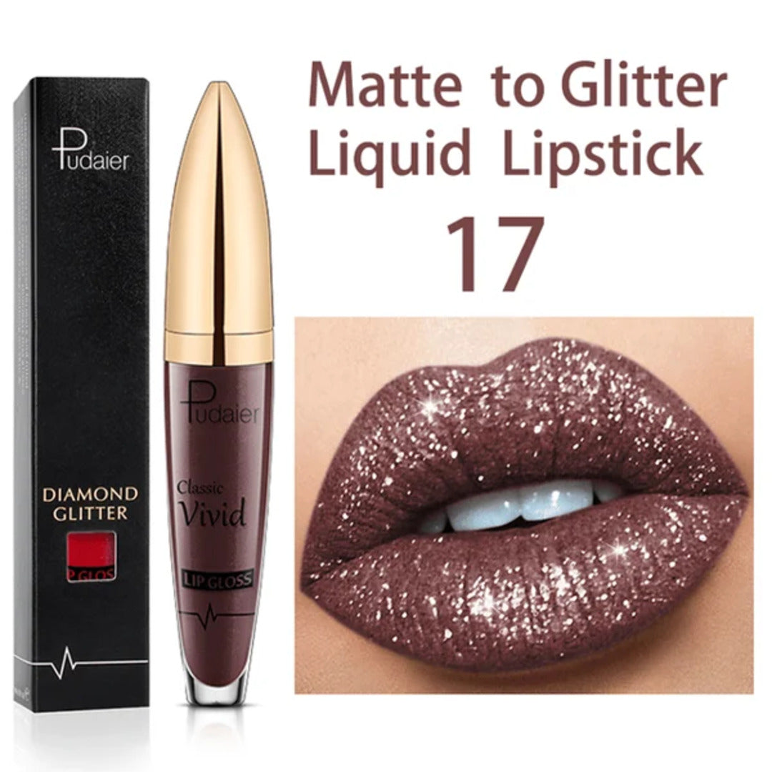 1+2 GRATIS | DiamondGlitter™ | Attraktiver Glitzer-Lippenstift