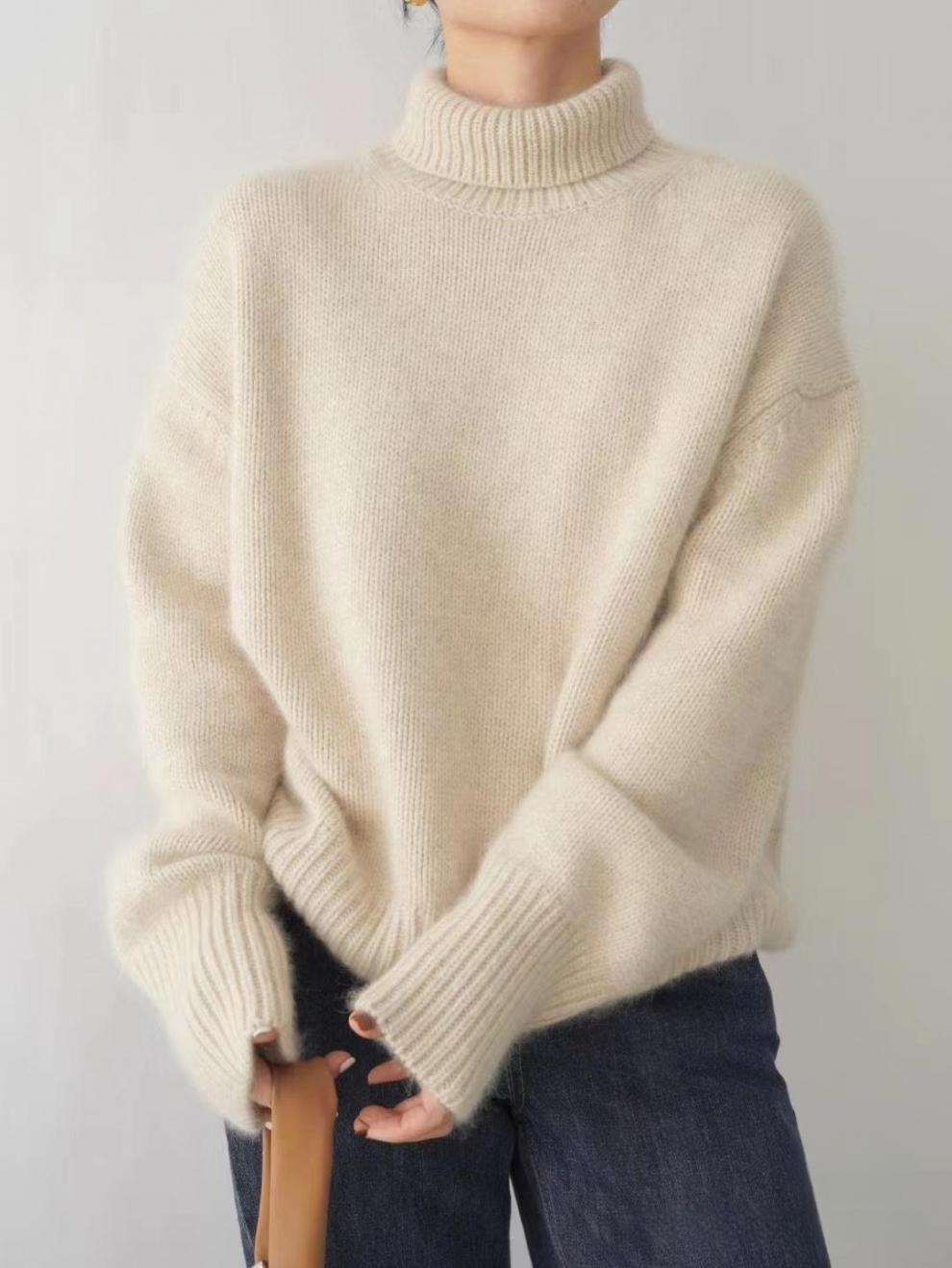 Lara™ | Weicher Rollkragenpullover