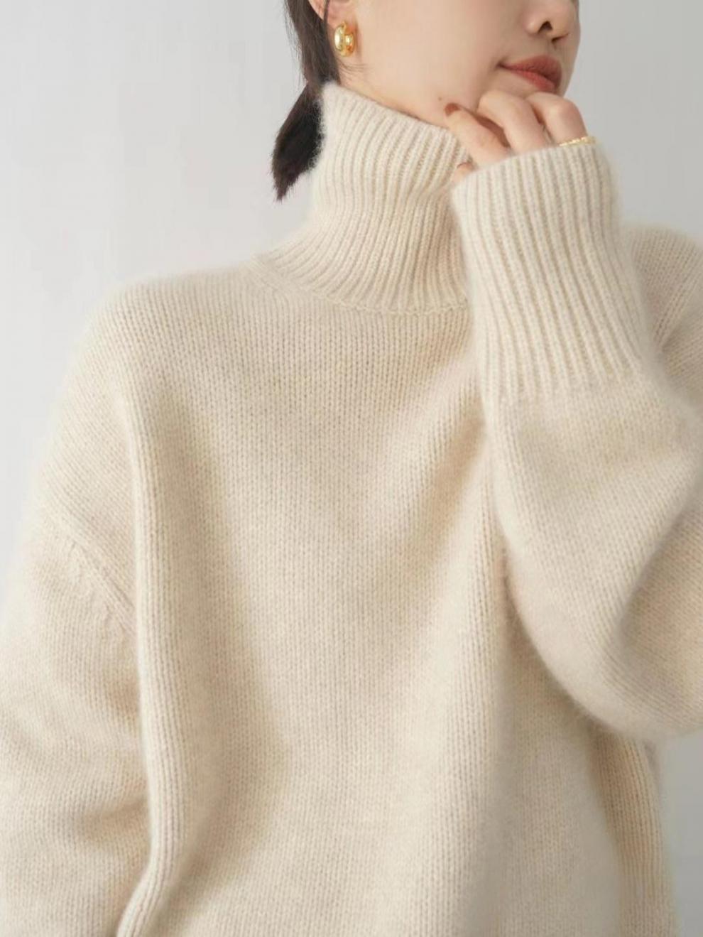 Lara™ | Weicher Rollkragenpullover