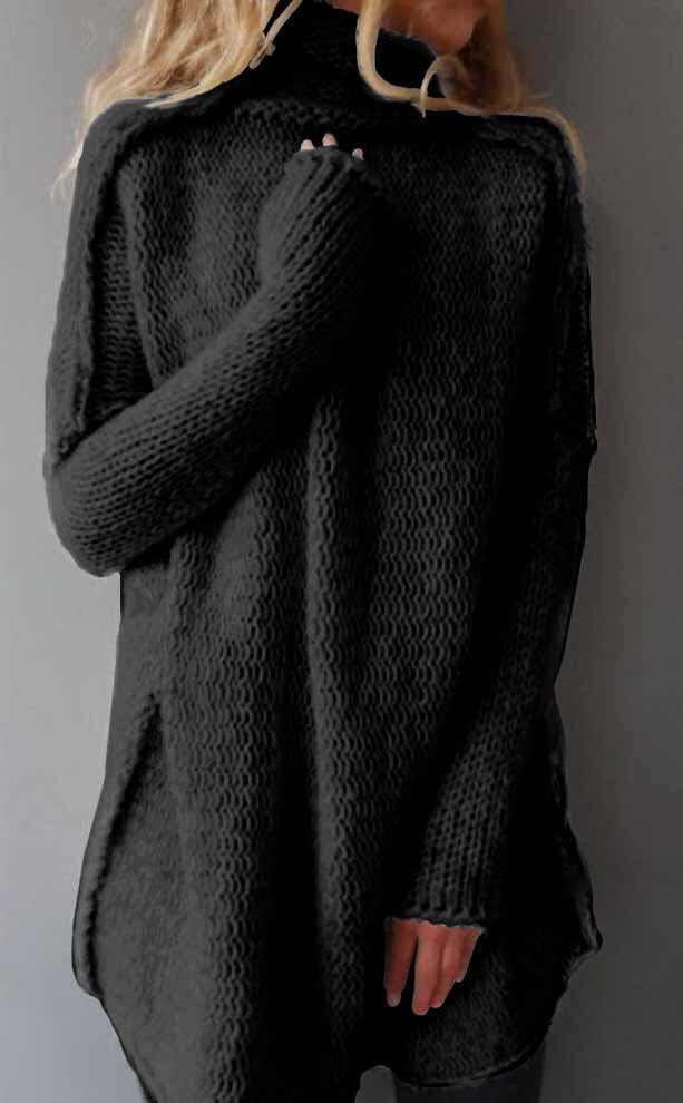 Fiore™ | Handgestrickter Pullover mit Zopfmuster