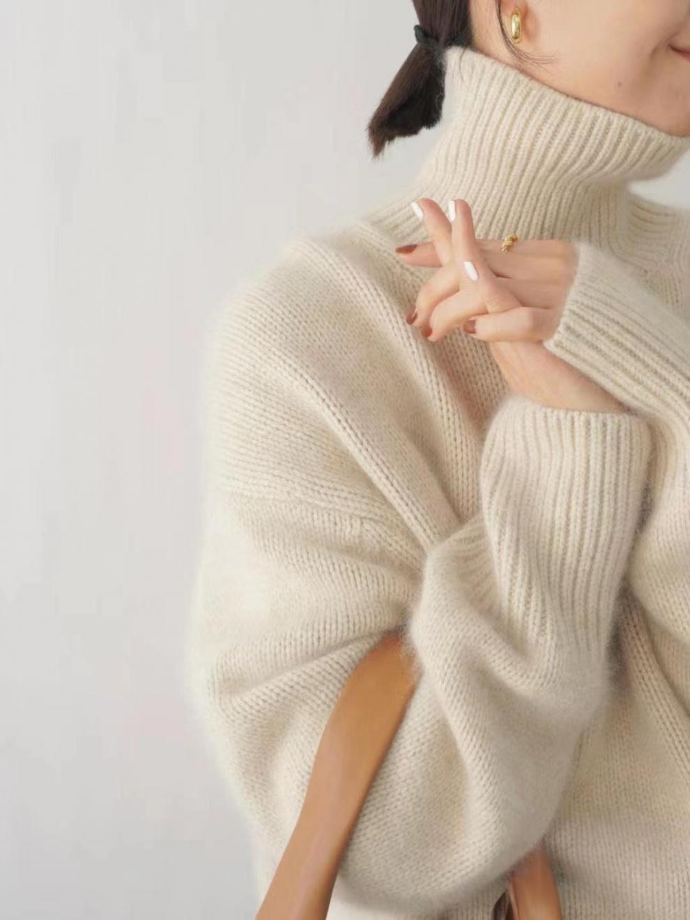 Lara™ | Weicher Rollkragenpullover