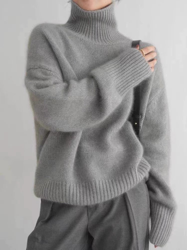Lara™ | Weicher Rollkragenpullover