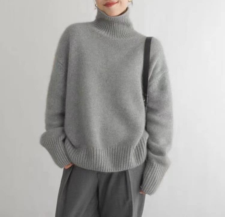 Lara™ | Weicher Rollkragenpullover