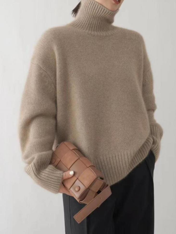 Lara™ | Weicher Rollkragenpullover