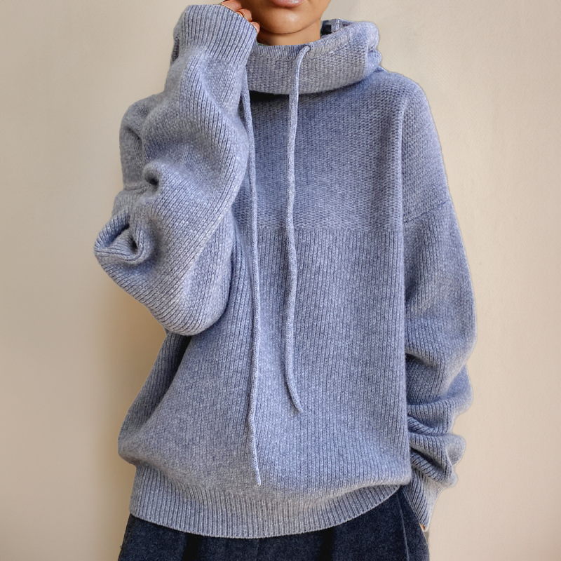 Isabelle | Gestrickter Hoodie