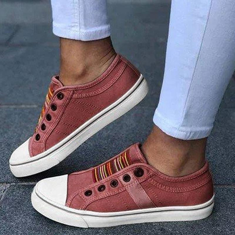 Neue orthopädische Sommerschuhe 2025 – Vintage Denim Slip-On