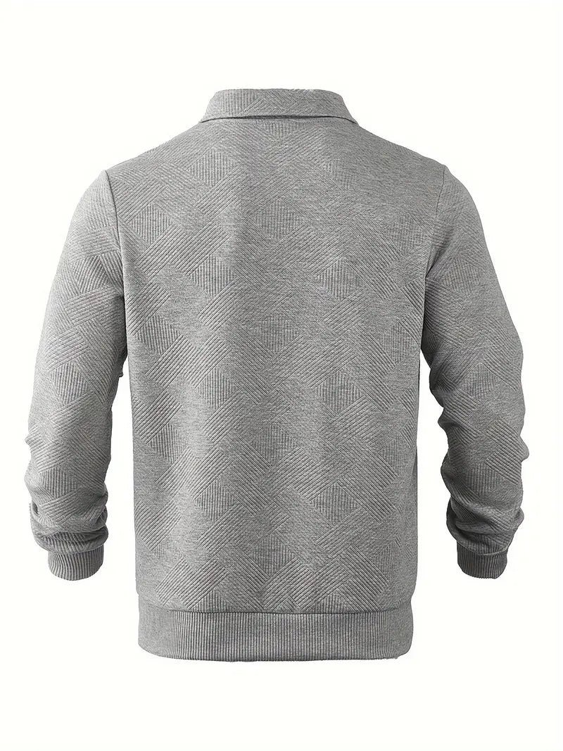 Vincent™ | Vintage-Pullover mit Reißverschluss