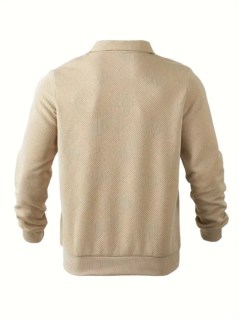 Vincent™ | Vintage-Pullover mit Reißverschluss