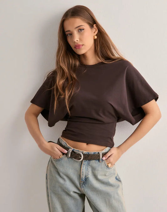 Eva | ICON-T-SHIRT MIT WEITÄRMELN