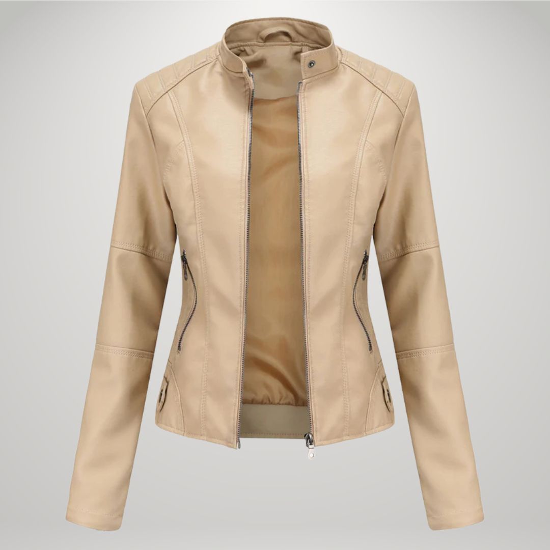 Sophia™ Relaxed Lederjacke